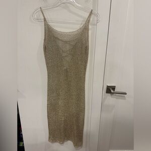Elegant Gold Women's Coverup